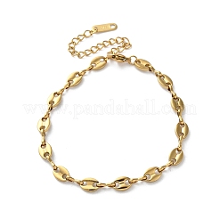 Браслеты-цепочки из хирургической нержавеющей стали 316&nbsp;LS-BJEW-P349-03C-G