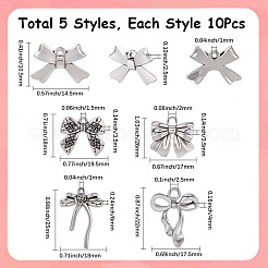 50 шт. 5 стиля подвески из сплава в тибетском стиле&nbsp;FIND-SC0016-15