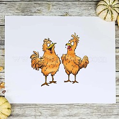 Изготовленные на заказ прозрачные штампы из ПВХ на летнюю тематику DIY-WH0631-0258