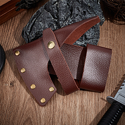 Кожаные ножны для топора AJEW-WH0248-541