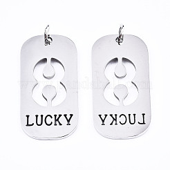 Подвески из нержавеющей стали 201&nbsp;LS-STAS-T044-220P-8