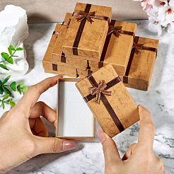 Картон комплект ювелирных изделий коробки CON-TAC0013-04B