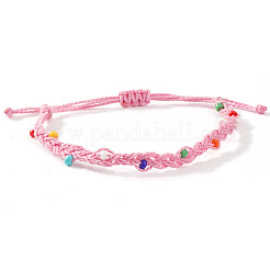 Geflochtene Perlenarmbänder aus Glasperlen&nbsp;TN6908-2