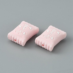 Пищевые экологически чистые силиконовые бусины&nbsp;SIL-WH0002-49F