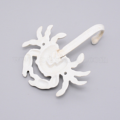 Железные крючки в стиле океана&nbsp;LS-AJEW-WH0018-35