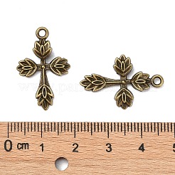 Lega di stile tibetano ciondoli gotiche&nbsp;MLF0175Y-NF
