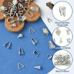 40 шт. 10 стиля латунных треугольных колец&nbsp;KK-CJ0002-89