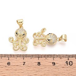 Латунные микро проложить кубического циркония подвески&nbsp;KK-T071-121G