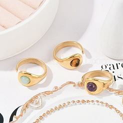 Кольца-манжеты из нержавеющей стали 304&nbsp;RJEW-Z078-04G