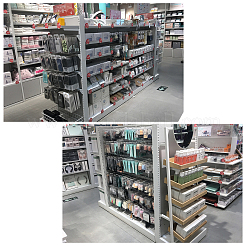 200 шт. 2 вида прозрачных самоклеящихся петель AJEW-NB0002-24