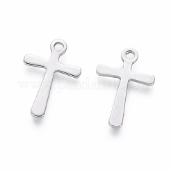 Подвески-крестики из нержавеющей стали 201 STAS-L233-081P