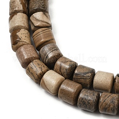 Естественного изображения яшмы бисер нитей G-G275-D19-10x10mm