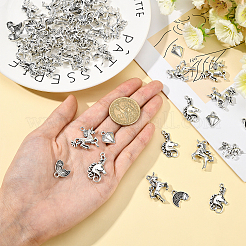 64шт 8 стиля подвески из сплава в тибетском стиле TIBE-SC0001-37