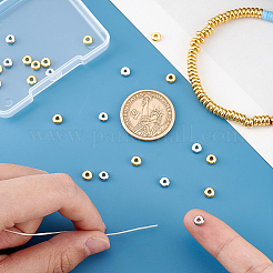 200шт 2 цвета латунные дистанционные бусины&nbsp;KK-PH0006-56B