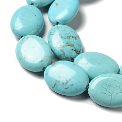 Fili di perline howlite naturale&nbsp;G-C025-12B