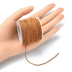 20м вощеных хлопковых шнуров&nbsp;YC-YW0001-05-290