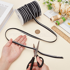 Атласная лента из полиэстера&nbsp;OCOR-WH0091-32C