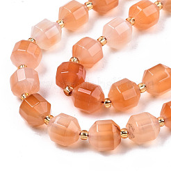 Природный агат бисер нитей&nbsp;G-T131-79B