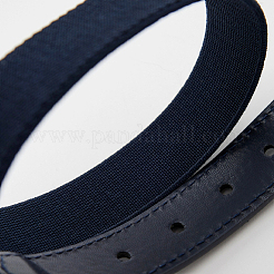 1 cintura da softball elastica in similpelle e poliestere&nbsp;AJEW-CL0001-37A