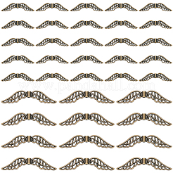60pcs 2 Arten tibetanische Legierungsperlen&nbsp;TIBE-SC0002-60