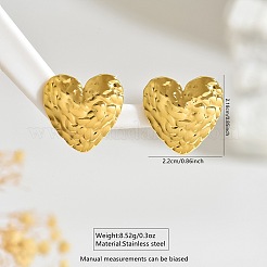 Boucles d'oreilles à tige en acier inoxydable 304 pour femmes&nbsp;WGCD99F-01