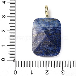 Anhänger aus natürlichem Lapislazuli mit Facettenschliff&nbsp;G-B186-01G-04