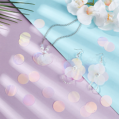 Pendenti in paillettes/paillettes iridescenti in pvc&nbsp;PVC-PH0001-38B