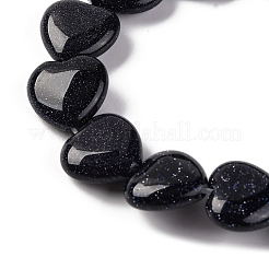 Synthetische blauen goldstone Perlen Stränge&nbsp;G-I372-A12-02