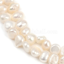 Нити из натурального культивированного пресноводного жемчуга PEAR-P064-19D-08A