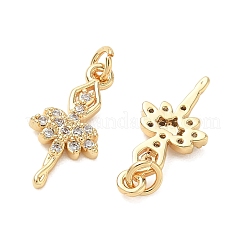 Shegrace Messing-Anhänger mit Mikropavé-Fassung aus Zirkonia&nbsp;XGRQ3D848-486G