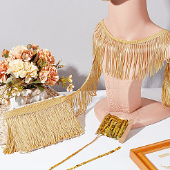 10 ярд полиэстеровой ленты с кисточками 2 стилей OCOR-GA0001-93