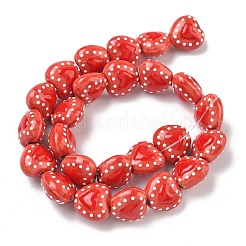 Perles en porcelaine émaillée faites à la main&nbsp;PORC-G016-03J