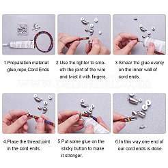 Наконечники шнура из нержавеющей стали марки 304 STAS-E020-8