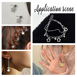 84 шт. 14-х стильный кулон из нержавеющей стали 201&nbsp;STAS-PH0004-28