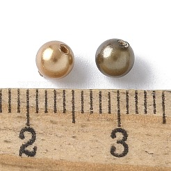 天然な培養された淡水パールビーズ  染め  ラウンド  ミックスカラー  4.5mm  穴：0.5mm  約76個/10g&nbsp;PEAR-XCP0001-09