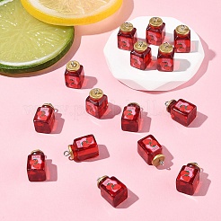15 шт. подвески из смолы в виде клубничного джема RESI-FS0002-15