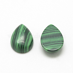 Cabochoni sintetici di malachite&nbsp;G-R417-10x14-38
