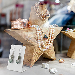 10 шт. 2 стиля наборов для демонстрации сережек из органического стекла и акрила&nbsp;EDIS-DR0001-10