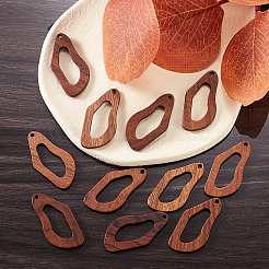 Подвески из орехового дерева WOOD-CJ0001-22