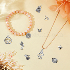 Подвески из сплава в тибетском стиле&nbsp;TIBEP-DC0001-25