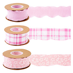 3 рулон 3-х видов складчатой полиэстеровой ленты&nbsp;OCOR-TA0002-99B