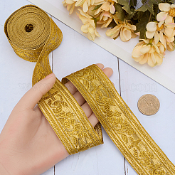 4.6~5 ярд полиэфирной жаккардовой ленты в этническом стиле для шитья украшений OCOR-GF0003-96A