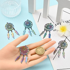 Большие подвески из сплава 5 шт.&nbsp;FIND-YW0008-54