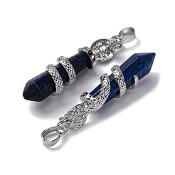 Крашеные природные лазурит подвески G-A241-01P-15