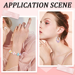 206 шт. непрозрачные акриловые бусины в виде котят&nbsp;MACR-SC0001-45