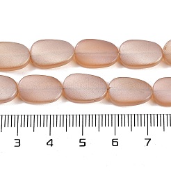 Стеклянные бусины с гальваническим покрытием &nbsp;EGLA-C009-01B-PL01