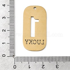 Pendentifs en acier inoxydable 304&nbsp;STAS-D200-02B-G