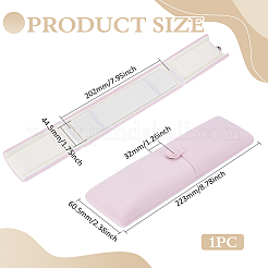 Прямоугольные бархатные коробки для жемчужных ожерелий&nbsp;CON-WH0123-08A