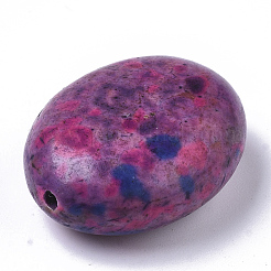 Синтетических нитей бирюзовые бусы TURQ-N214-04A-06