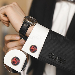 24 шт. 3-х стилевые запонки из латуни с покрытием KK-PH0006-69